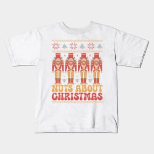 Nutcracker Jamboree: Nuts About Christmas Ugly Sweater Kids T-Shirt